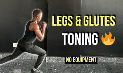 Beginner Legs & Glutes Toning Workout at Home - No Gym