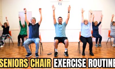 15-Minute Chair Exercises For Seniors: Simple Seated Workout For Over 60s - Fitness Workout