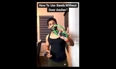 How To Use Resistance Bands Without Door Attachment ? | Fitness My Life