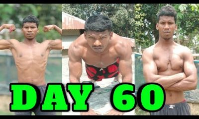 Daily 50 Push up transformation | DAY 60 | Palasfitness