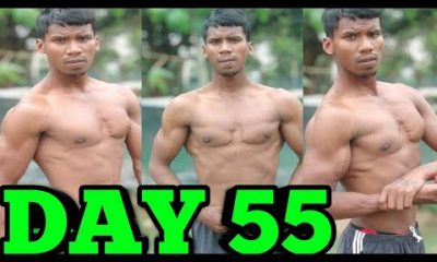 Daily 50 Push up transformation | DAY 55 | Palasfitness