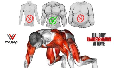 10 Best (Home) Exercises for Building Muscles | No-Equipment Workout with Bodyweight