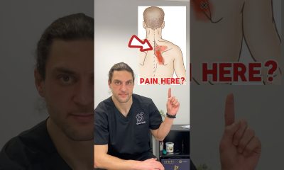 Rhomboid stretch for pain relief 🤩🧘‍♂️💙 #rhomboids #neckpain #osteopathy #balancedmotionclinic
