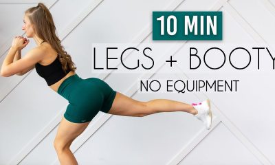 10 MIN LEG/BOOTY/THIGH WORKOUT (No Equipment Killer Legs)