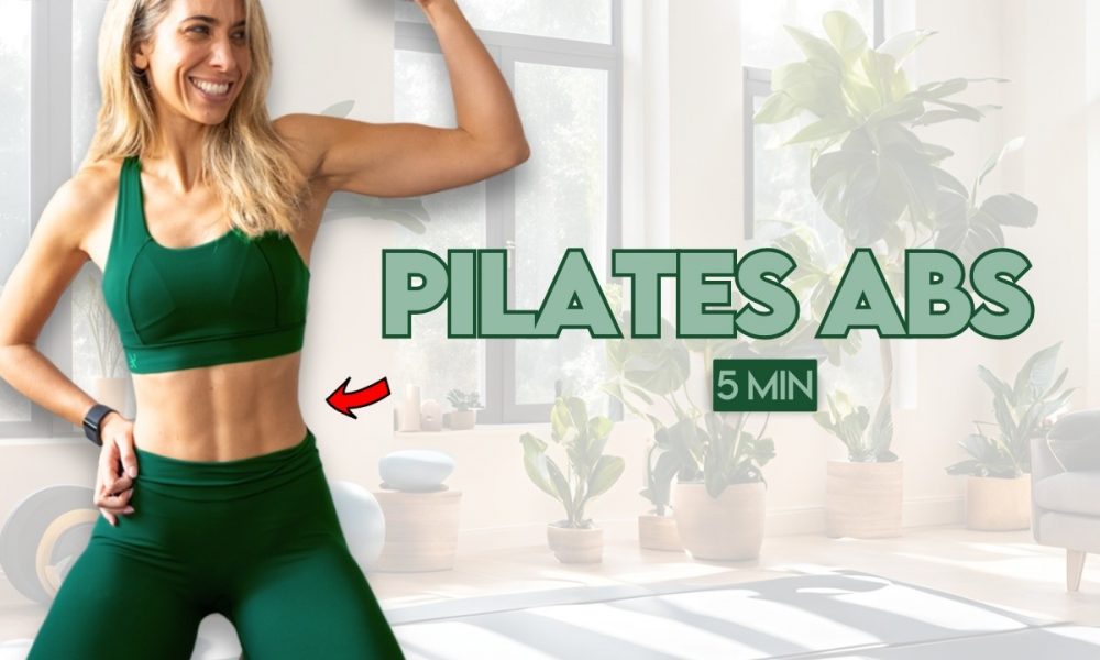 5 Min Deep Core Pilates Burn | Intense Abs Workout at Home