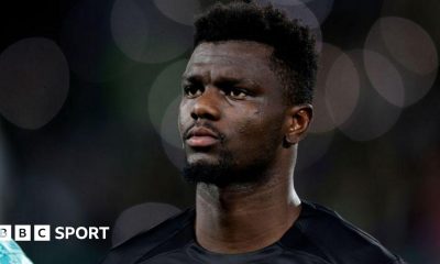 Ousmane Diomande: Crystal Palace in talks with Sporting Lisbon over move for centre back