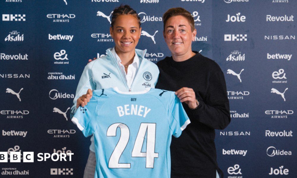 Iman Beney: Manchester City sign Swiss forward on four-year deal