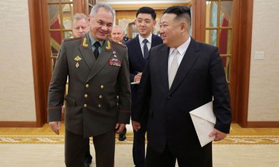 Kim Jong Un reaffirms 'unconditional' support for Russia's war in Ukraine during Shoigu visit