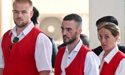 Three Brits accused of smuggling cocaine in Angel Delight sachets face the death penalty in Bali