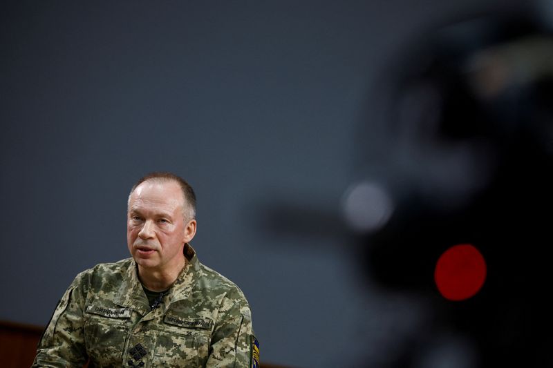 Ukraine fighting 10,000 Russian troops in Kursk region, Ukrainian commander says