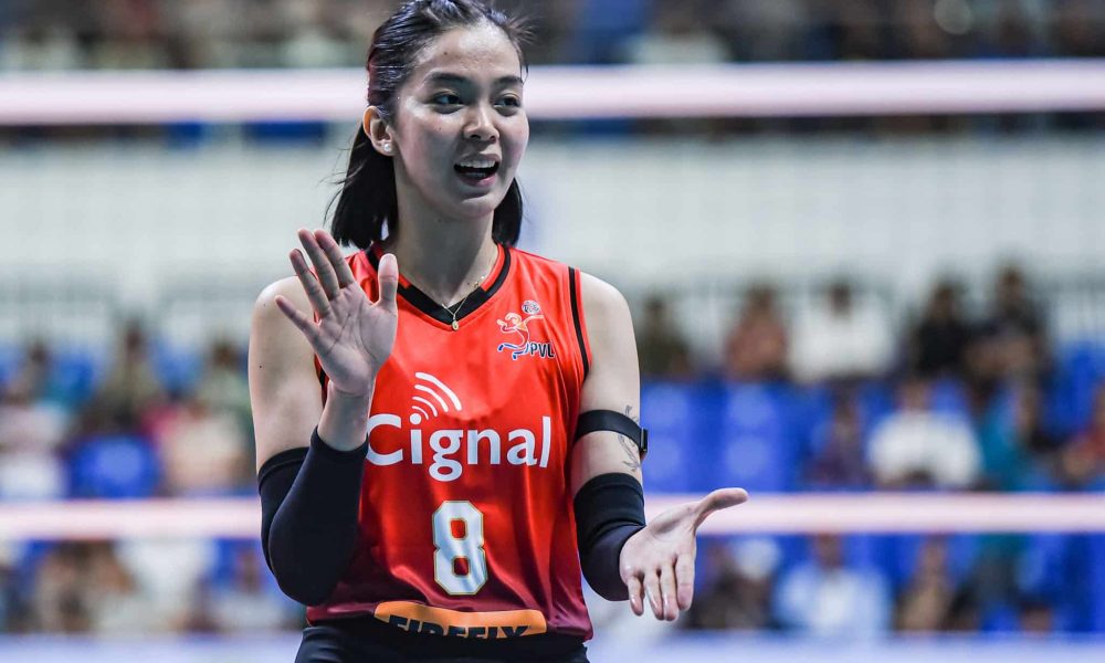 Erika Santos makes presence felt in Cignal debut
