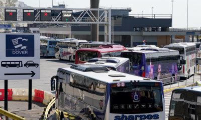 Two illegal migrants evade border checks before being discovered on school coach returning from France