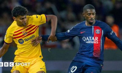 Lamine Yamal and Ousmane Dembele: Ballon d'Or rivals meet in Spain v France