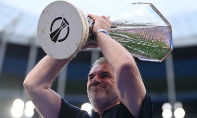 Ange Postecoglou breaks silence on Tottenham future amid Daniel Levy decision
