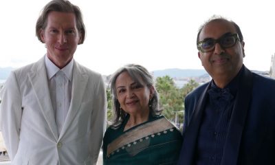 Wes Anderson, Sharmila Tagore and Shivendra Singh Dungarpur