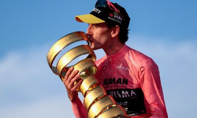 Britain's Simon Yates secures first Giro d'Italia title after final stage in Rome