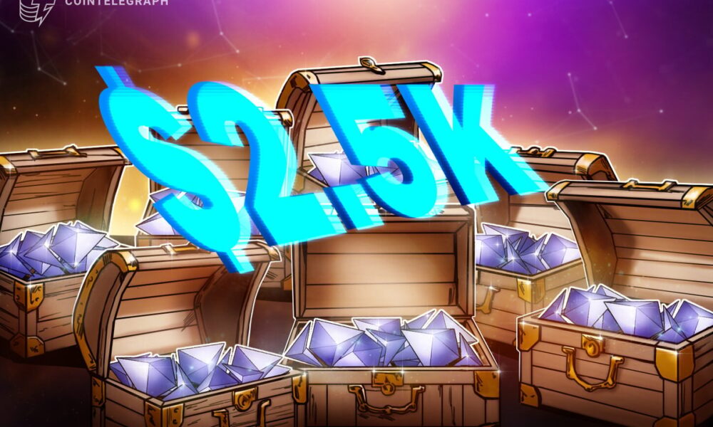 Ethereum Treasury Companies Slip Underwater As ETH Price Trades Below $3K