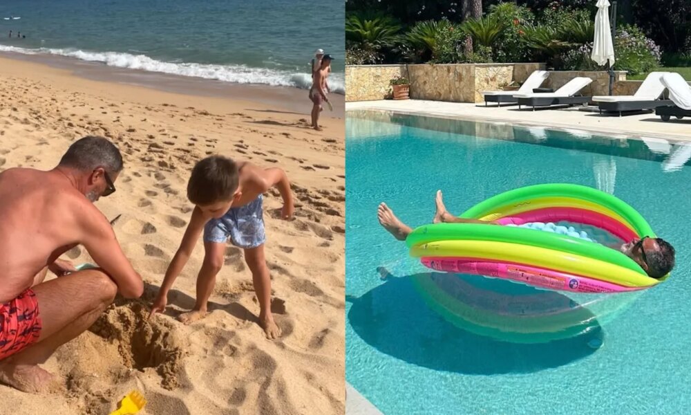 Roy Keane shows his soft side in adorable holiday photos with his grandchildren