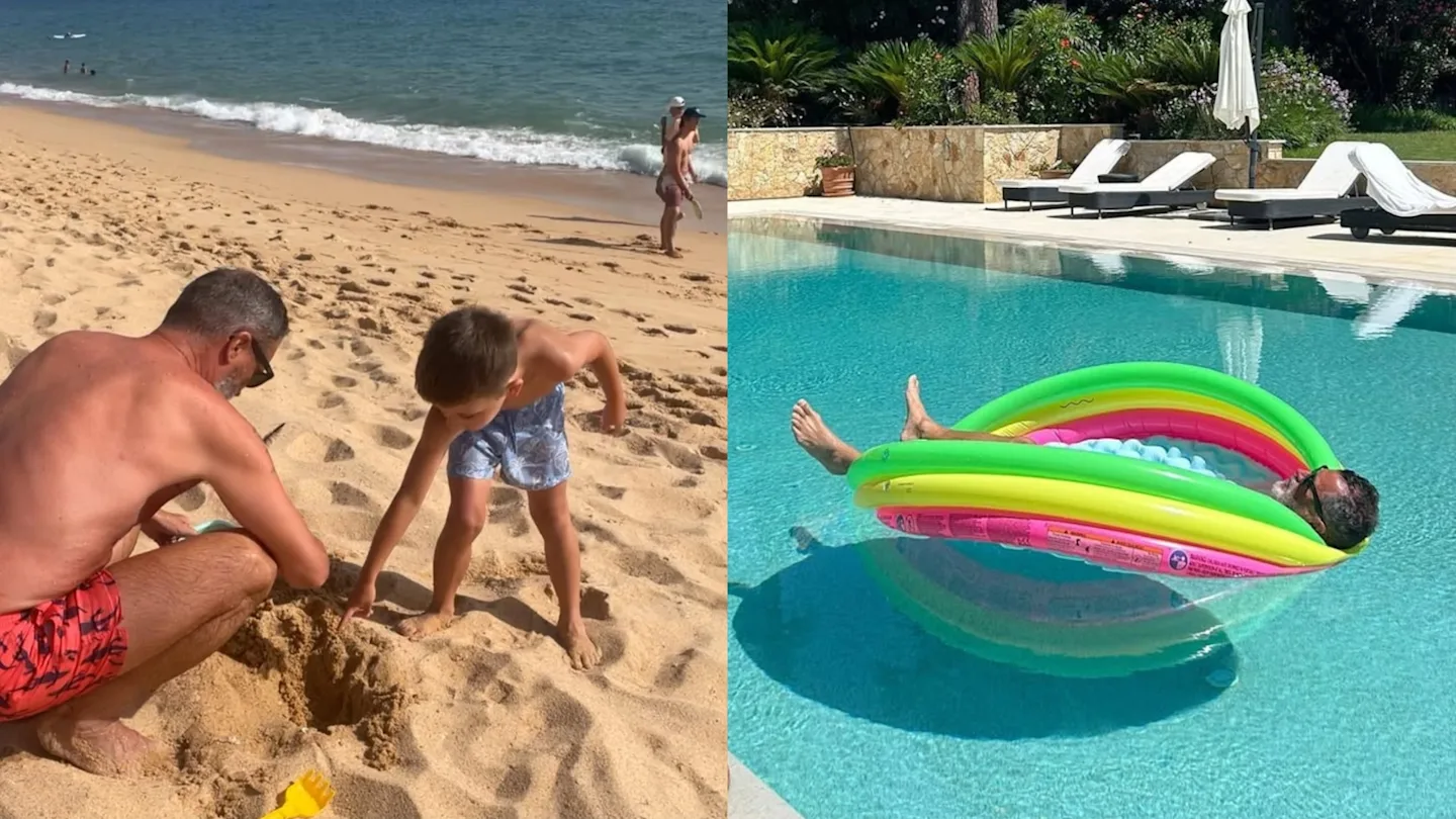 Roy Keane shows his soft side in adorable holiday photos with his grandchildren