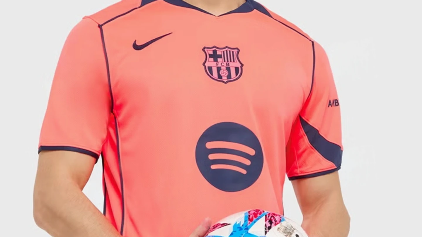 Barcelona's Total 90-inspired 2025/26 third kit leaked
