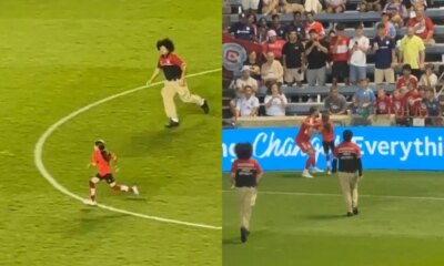 Young pitch invader ties MLS security in knots in hilarious viral moment