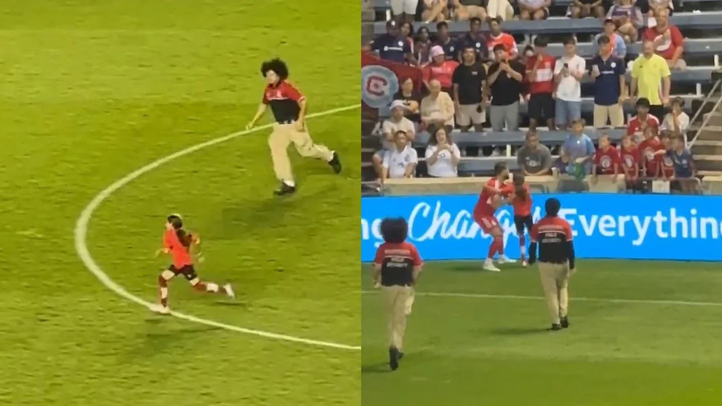 Young pitch invader ties MLS security in knots in hilarious viral moment