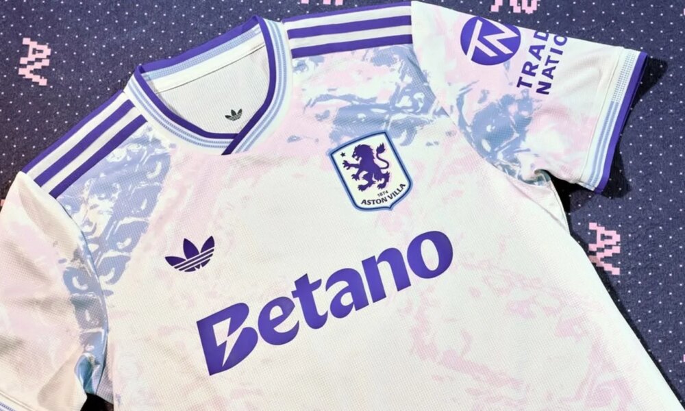 Aston Villa release stained glass-style 2025/26 third kit