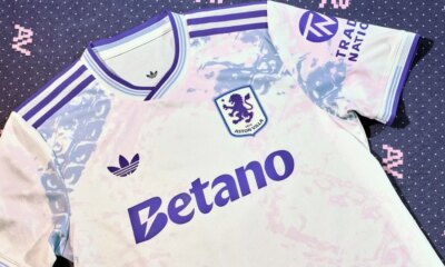 Aston Villa release stained glass-style 2025/26 third kit