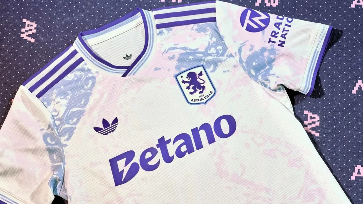 Aston Villa release stained glass-style 2025/26 third kit