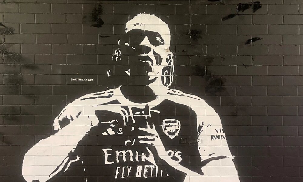 Eberechi Eze mural appears outside Emirates Stadium ahead of Arsenal move