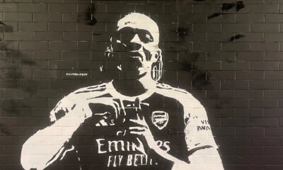 Eberechi Eze mural appears outside Emirates Stadium ahead of Arsenal move