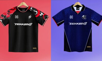 Dyenamik drop bold TEKKEN 8 football shirt collection