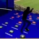 Jamie Carragher goes wild in Sky Sports studio celebrating Rio Ngumoha's goal