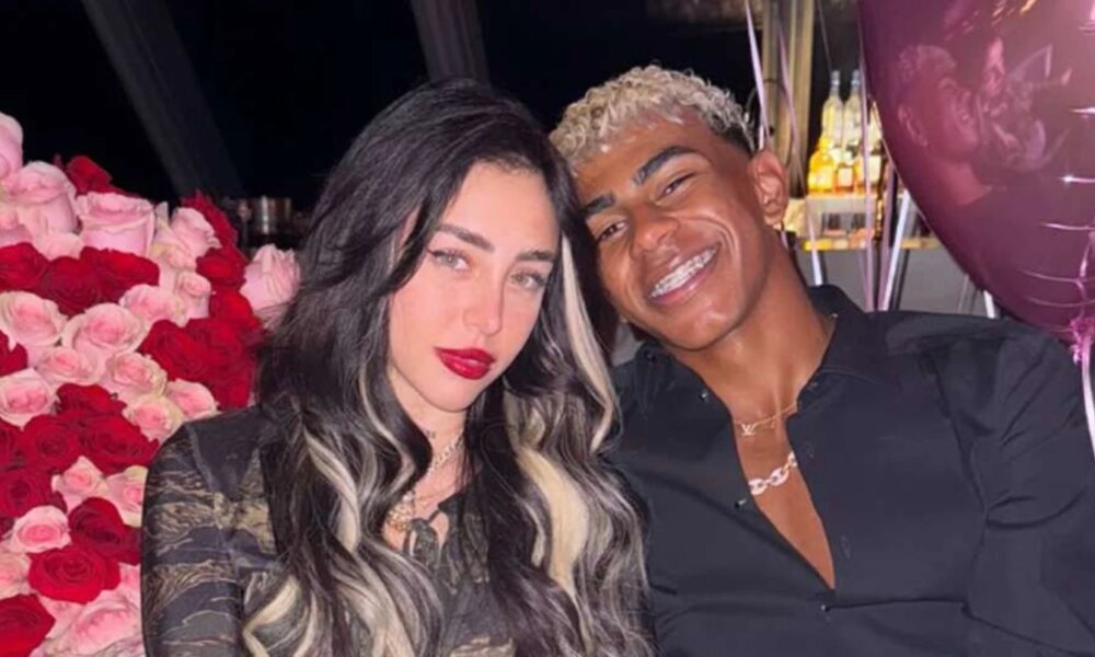 Lamine Yamal goes public with rapper girlfriend in series of romantic snaps