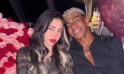 Lamine Yamal goes public with rapper girlfriend in series of romantic snaps