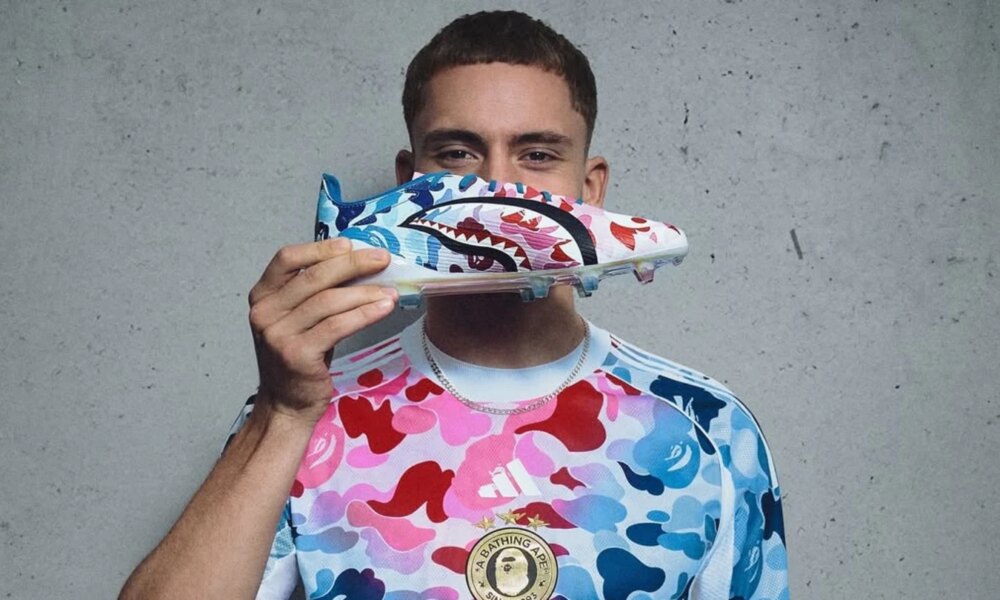 Wirtz, Pogba, Marcelo show off eye-catching new adidas x BAPE boots