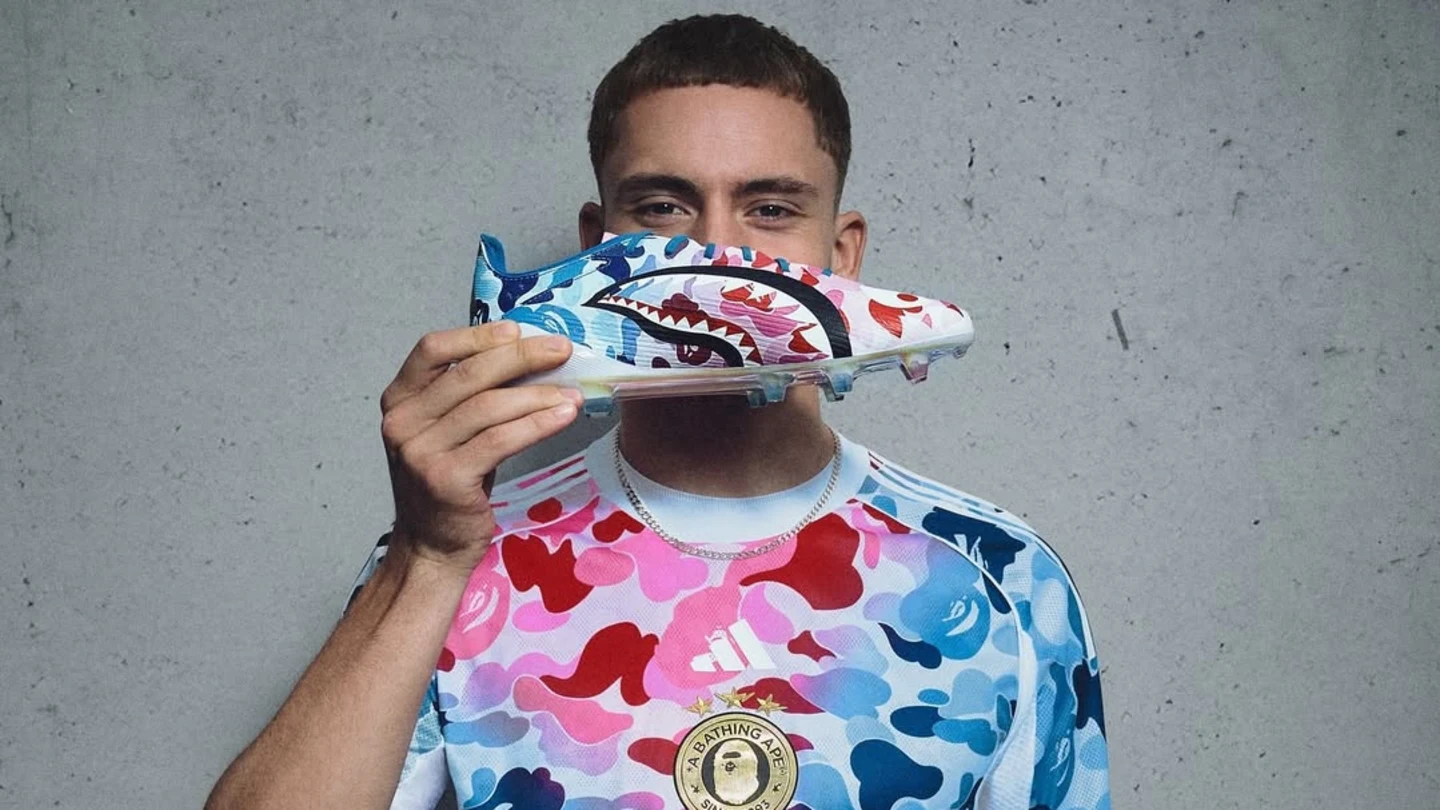 Wirtz, Pogba, Marcelo show off eye-catching new adidas x BAPE boots