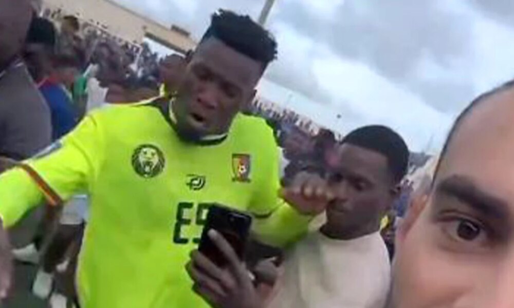Andre Onana involved in physical confrontation after Cameroon defeat