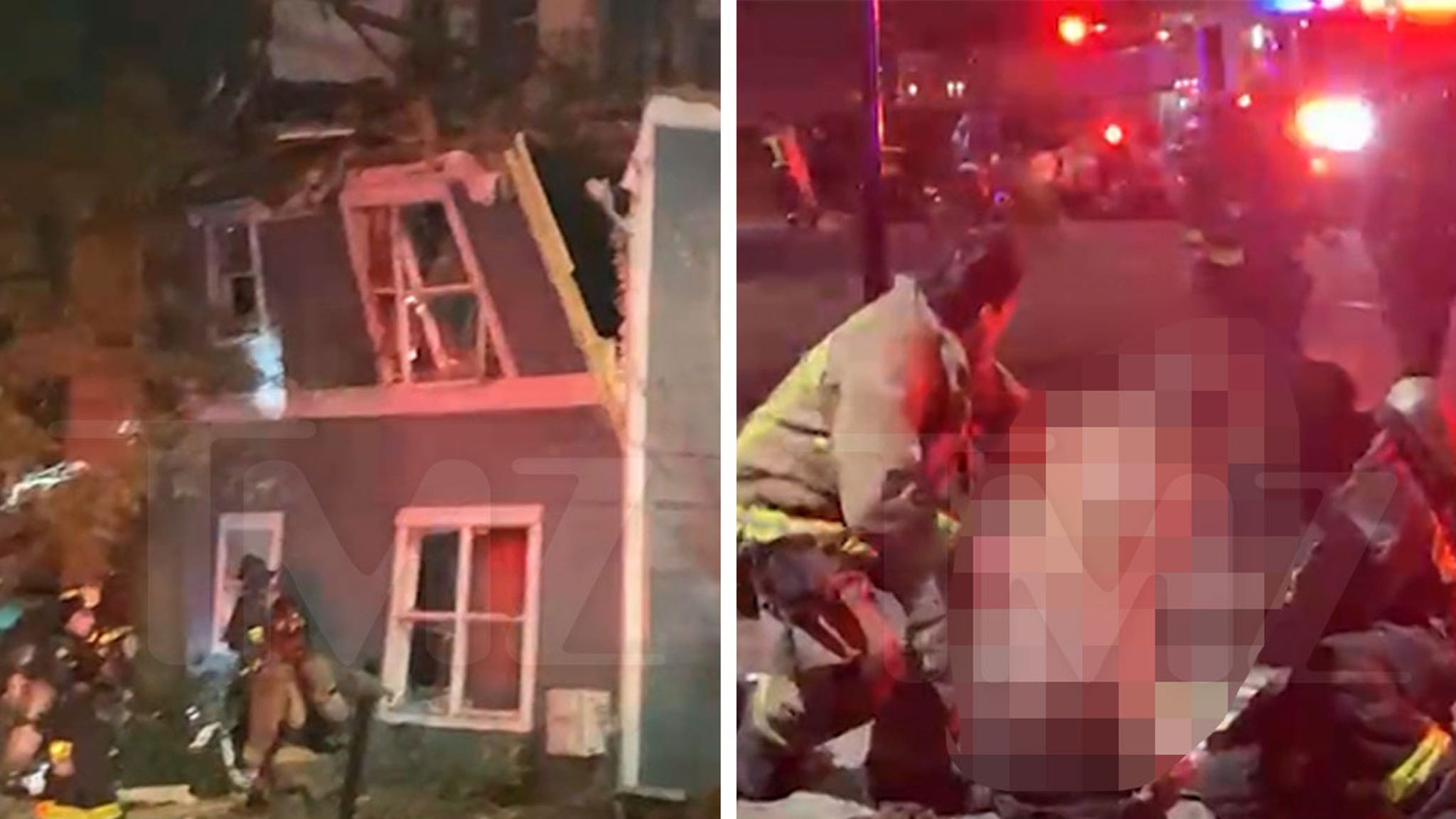 Partially Nude Man Badly Burned in Atlanta Gas Explosion, Caught On Video