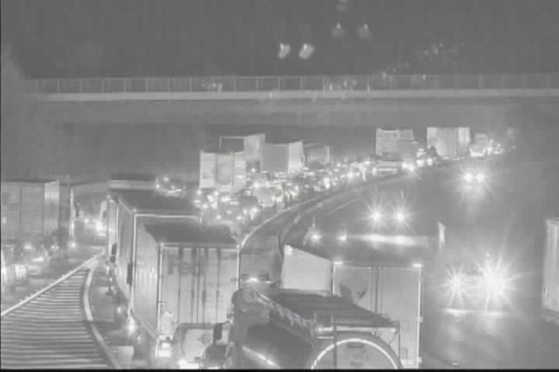 M11 live updates as crash closes lane