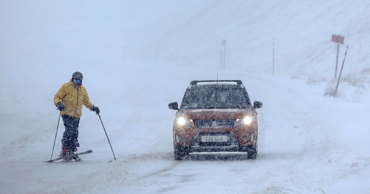 Mapped: Where snow is forecast to fall in Scotland as 'arctic blast' threatens power cuts