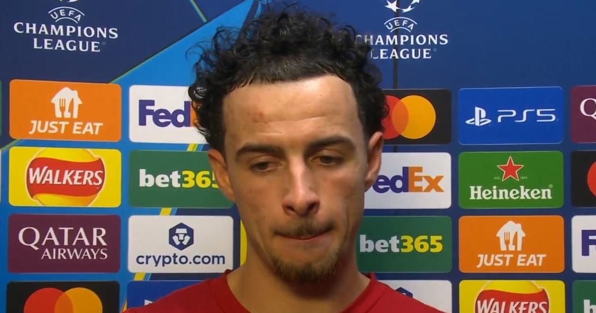 Curtis Jones of Liverpool