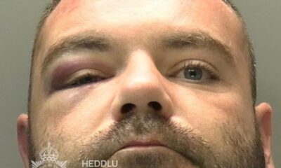 He pulled a knife then did a runner but didn't get far