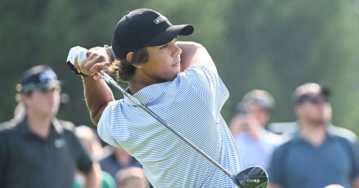 Charlie Woods shows true colours with final actions as dad Tiger reunites with ex-wife