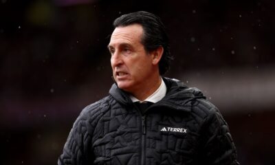 Ollie Watkins gesticulates