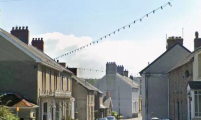 Woman fell from window on Welsh high street and landed in the road
