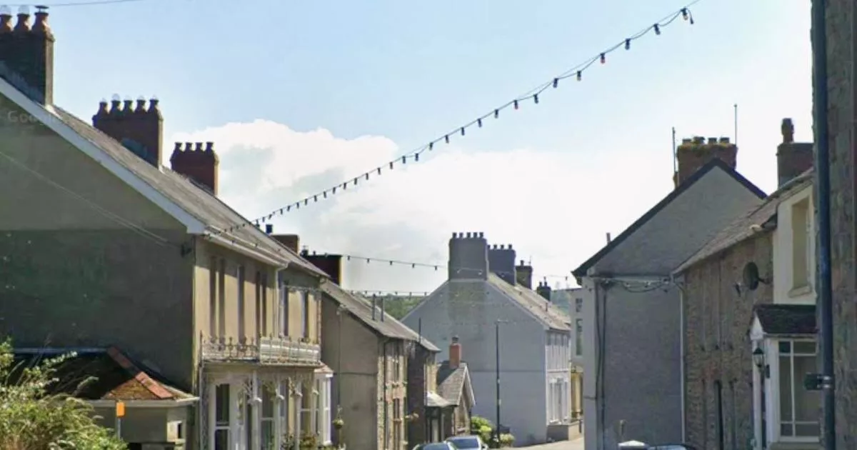 Woman fell from window on Welsh high street and landed in the road