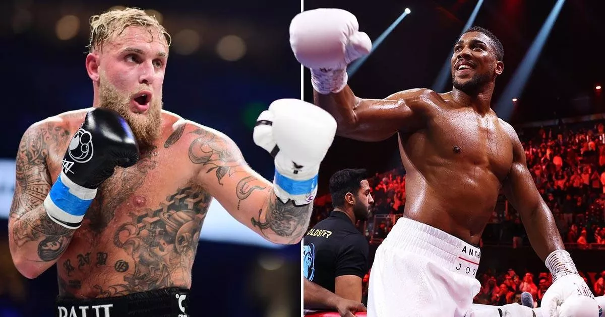 Anthony Joshua hits back at critics of Jake Paul boxing fight