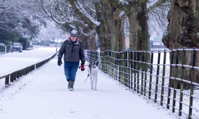 When snow is forecast in Greater Manchester on Wednesday as Met Office issues ice warning