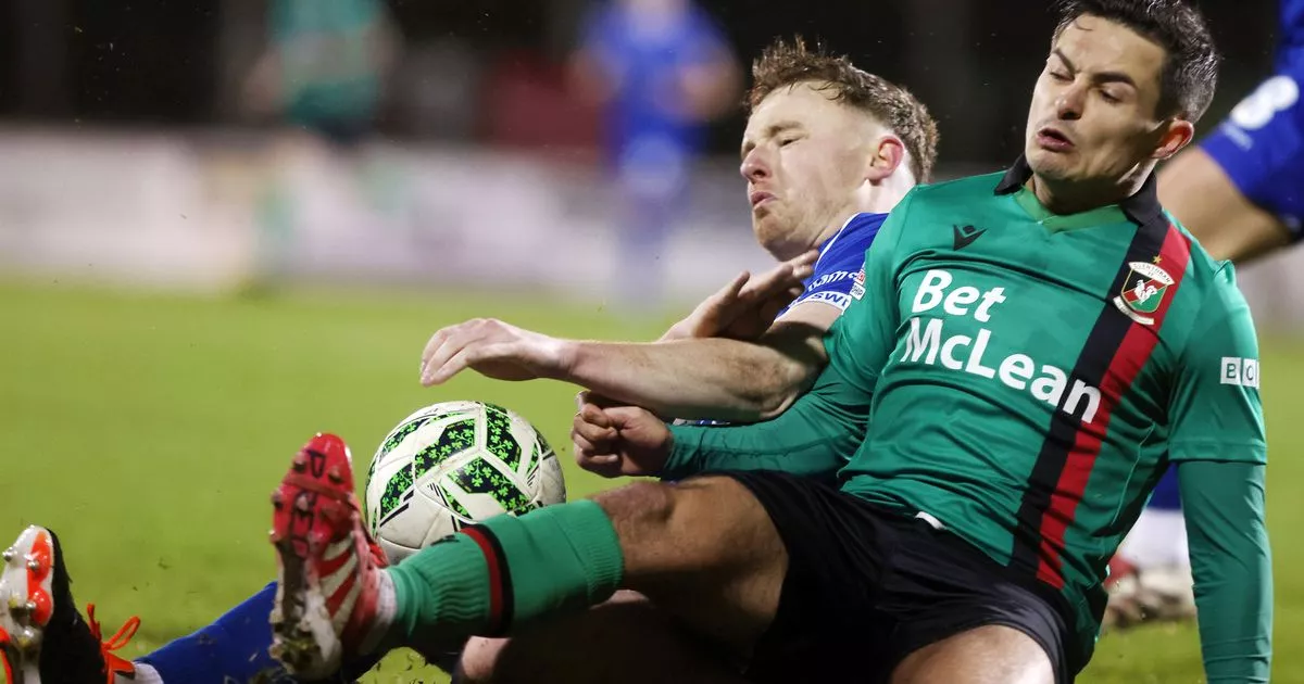 Glentoran fans voice frustration as own goal and red card prove costly and boss questions 'character'